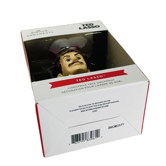 Hallmark Ted Lasso TV Show Character Christmas Tree Ornament Gift Soccer - Picture 5 of 6